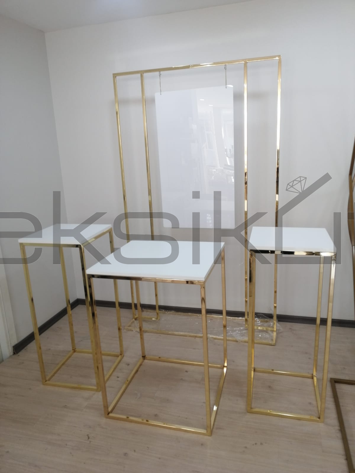 GOLD KAPLAMA ORGANİZASYON KONSEPT /Gold-plated exclusive series